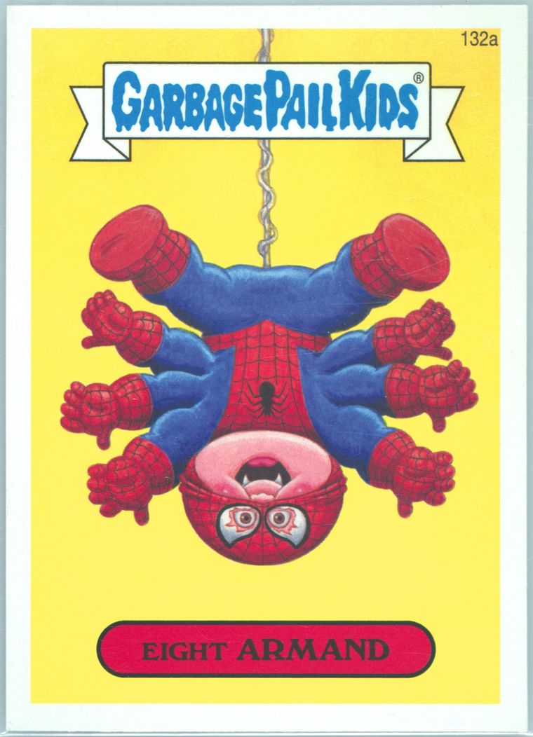 2013 Topps 2013 Garbage Pail Kids Series 2 #132a Eight Armand front