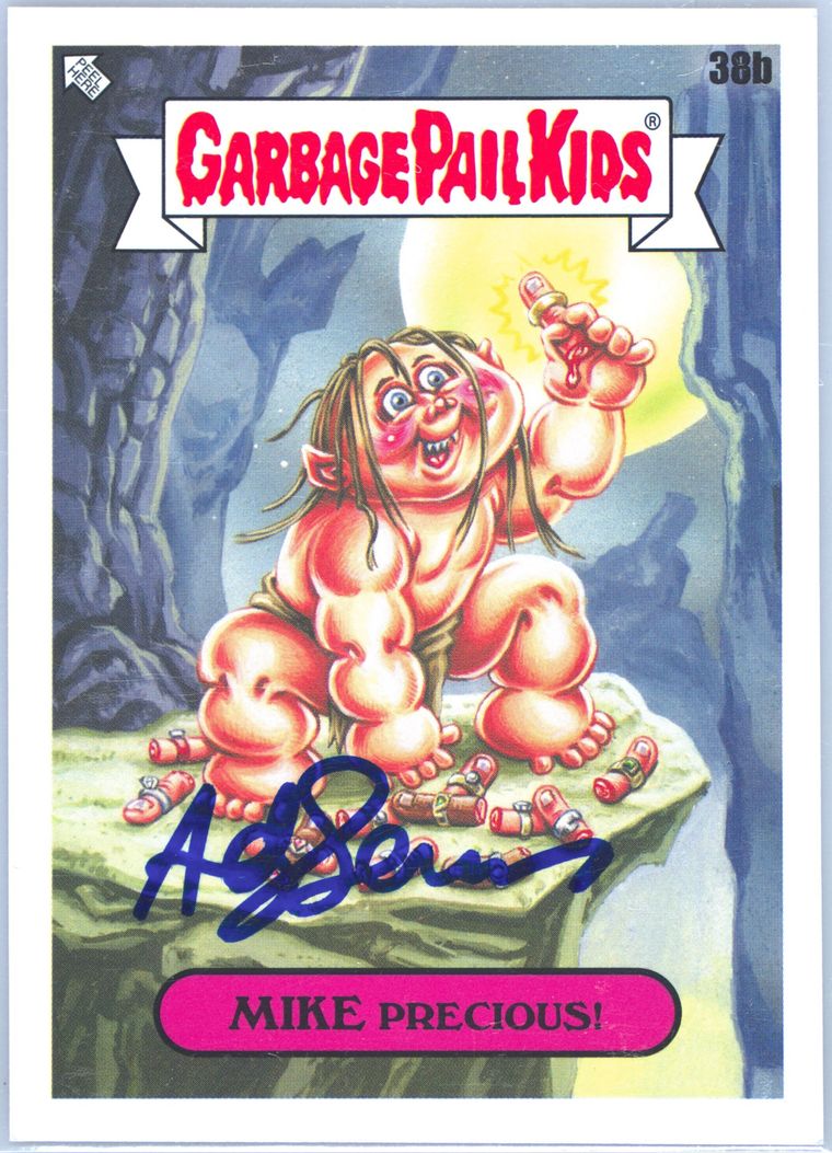 2022 Topps Garbage Pail Kids Book Worms #38b Mike Precious! front