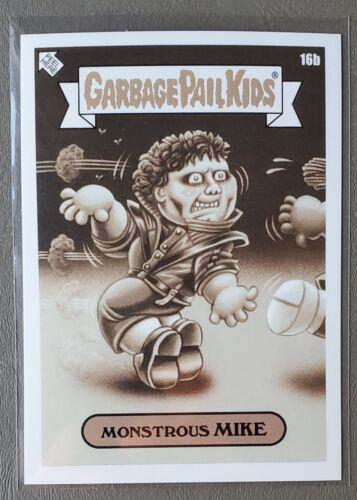 2022 Topps Garbage Pail Kids We Hate The '80s Sepia #16B Monstrous Mike front
