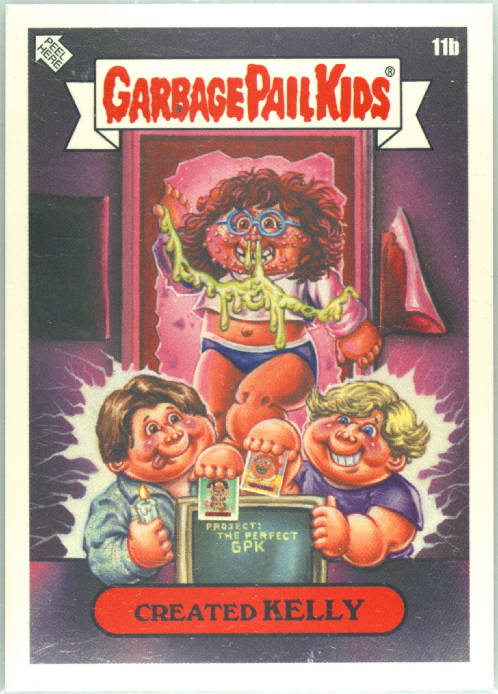 2022 Topps Garbage Pail Kids We Hate The '80s #11b Created Kelly front
