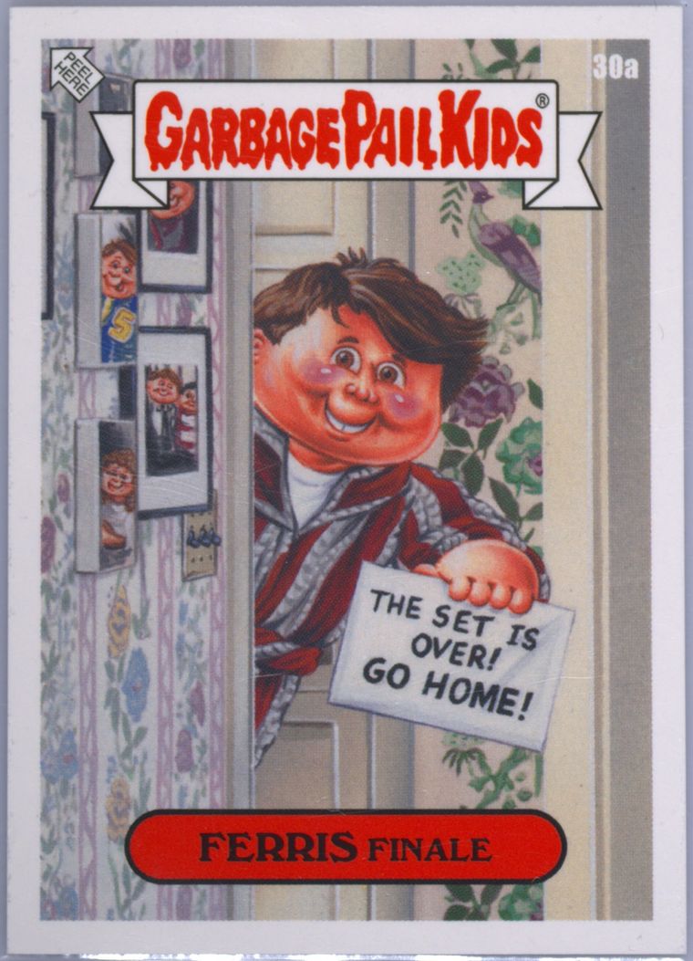2022 Topps Garbage Pail Kids We Hate The '80s #30a Ferris Finale front