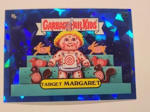 2021 Topps Garbage Pail Kids Sapphire #111a TARGET MARGARET front