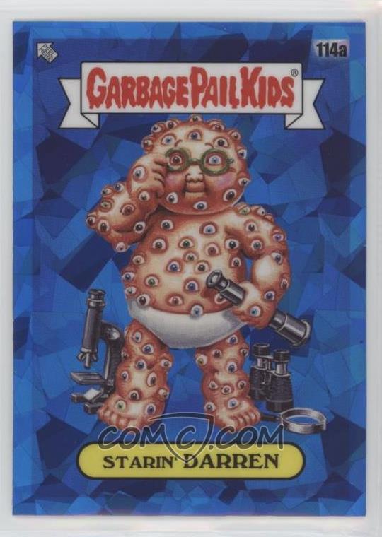 2021 Topps Garbage Pail Kids Sapphire Edition #114a Starin' Darren front