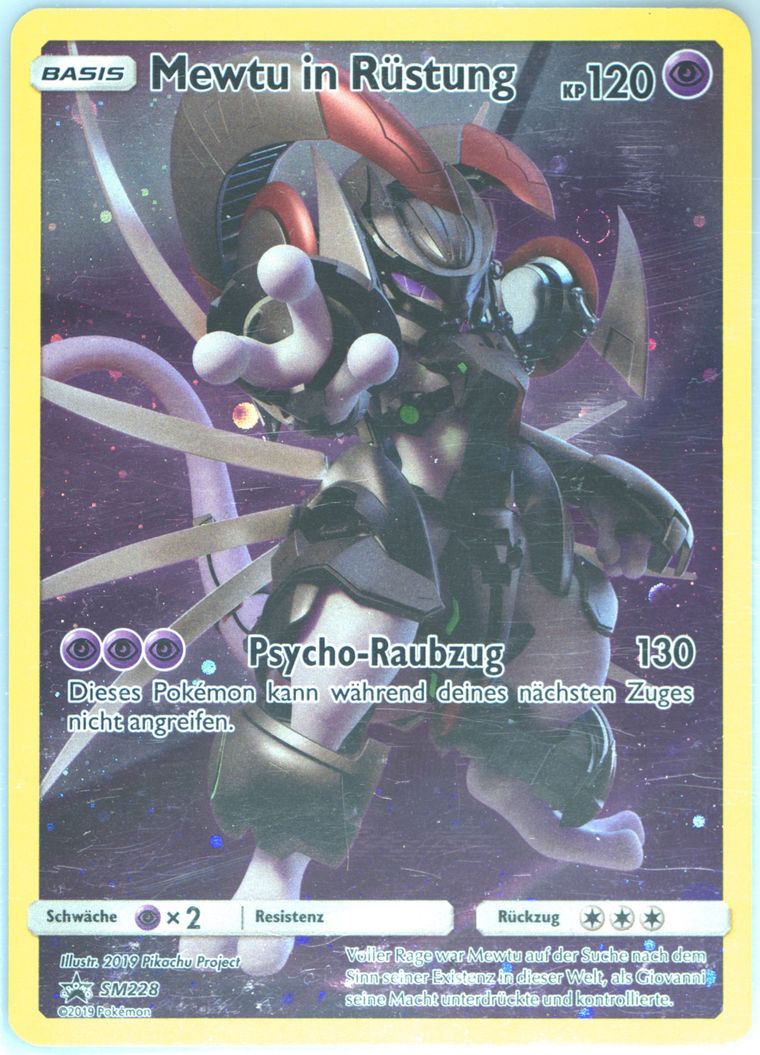 Full Art/Mewtu in Rustung - Sm Promos