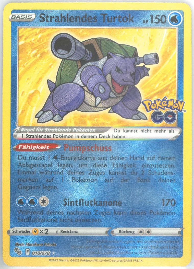 Strahlendes Turtok - Pokemon Go