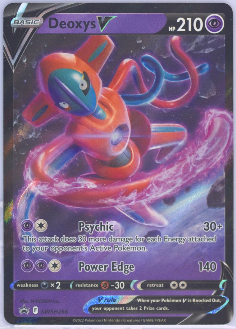 Deoxys V (SWSH Black Star Promos)