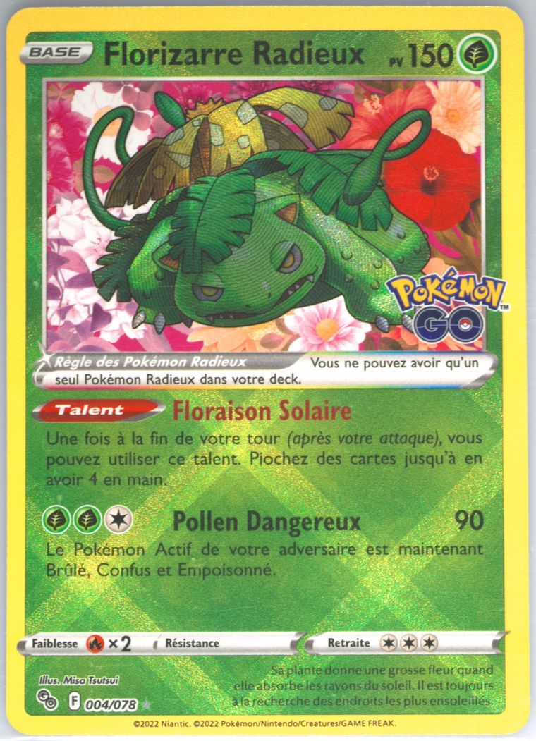Florizarre Radieux - Pokemon Go