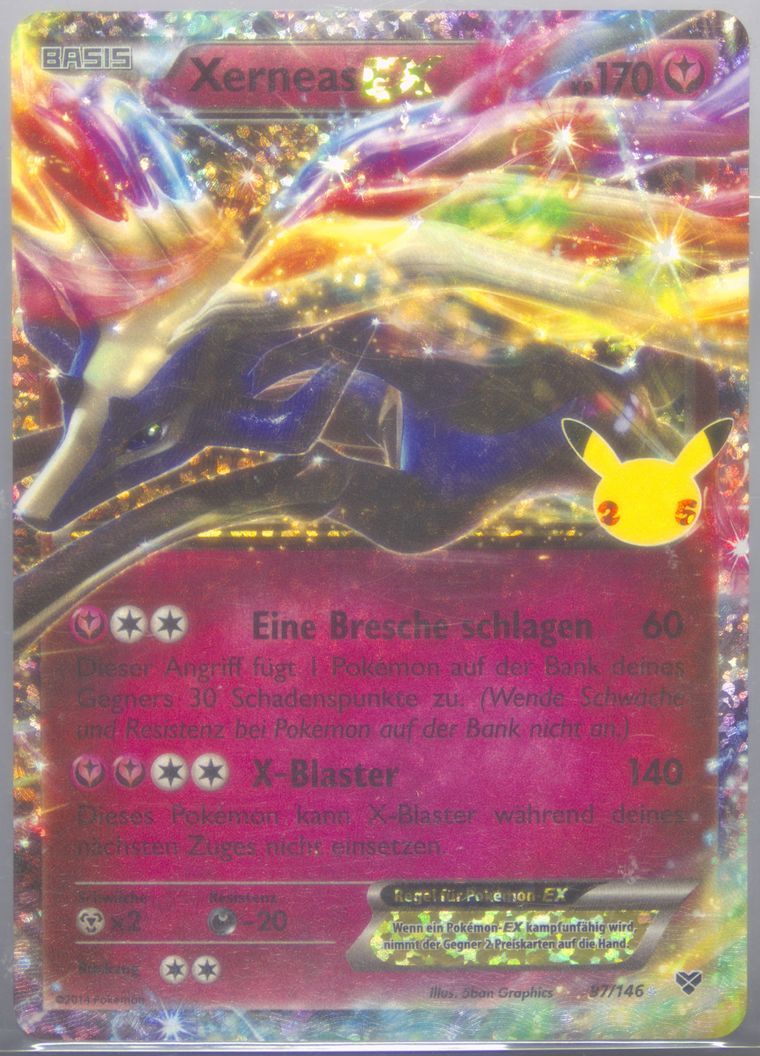 Xerneas EX (Celebrations: Classic Collection)