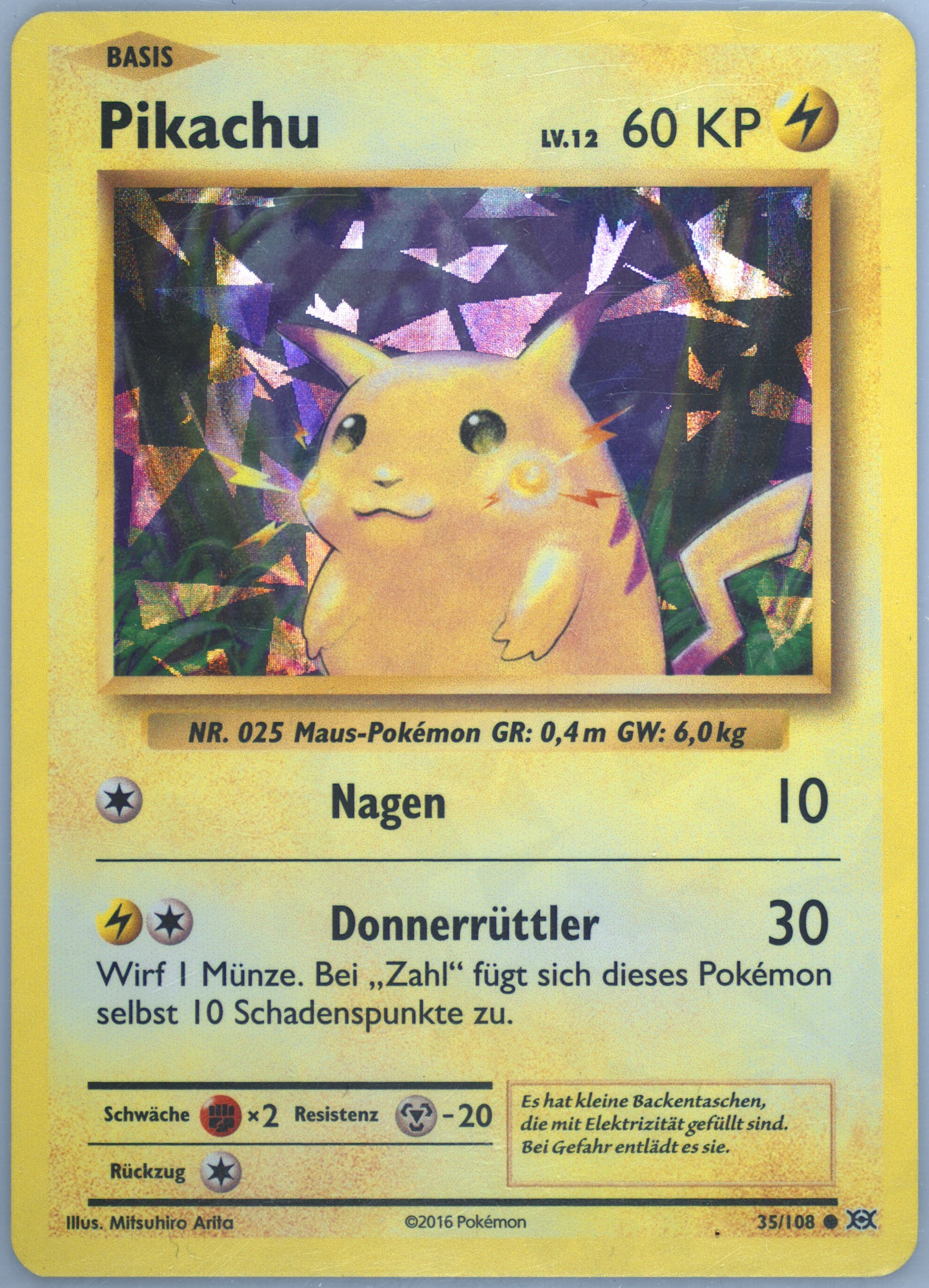 pokemon cards pikachu evolution 2016 Pokémon Evolutions Pikachu 35/108 CGC 8.5 NM/Mint+ – Oblivion  Collectibles main image 1