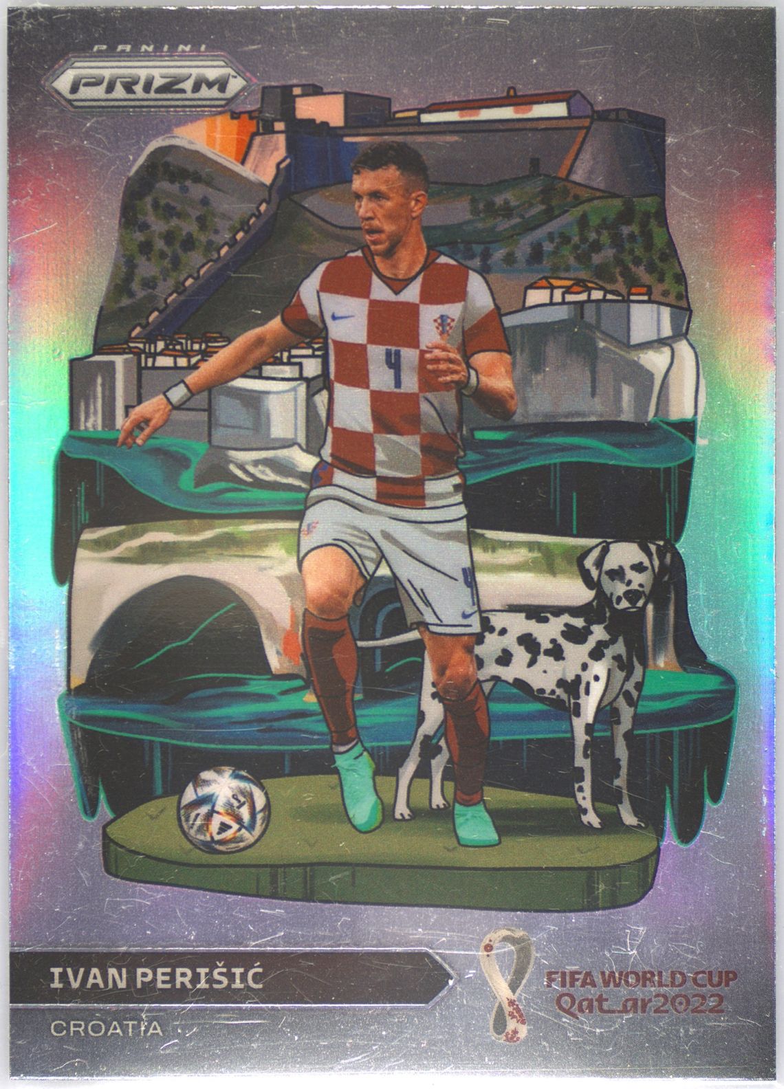 Prizm Qatar 2022 ぺドリ NATIONAL LANDMARKS Pedri 2022 Prizm World Cup #25 National Landmarks /(SSP