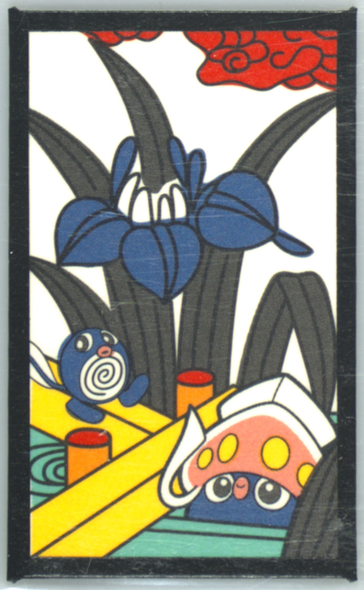 Pokemon Greninja April Mario Pikachu Hanafuda 2016 PSA 9