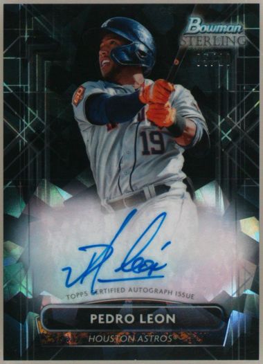 Pedro Leon autographed hot card