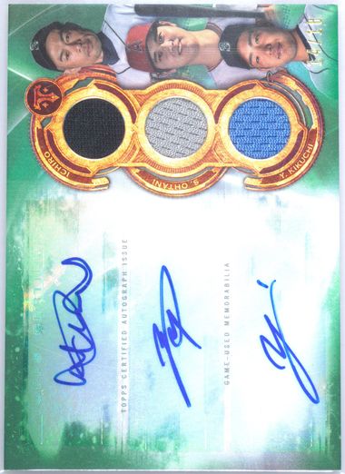 Auction Prices Realized Baseball Cards 2019 TOPPS TRIPLE