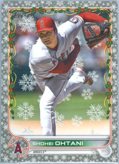 オンライン買付 2022 Topps Holiday MLB 大谷翔平 実使用 メモラビリア