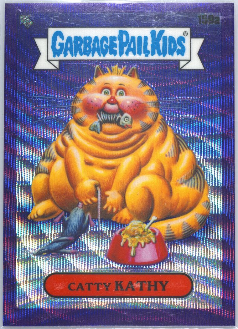 Catty Kathy #159a Purple Wave Refractor