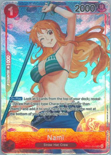 Auction Prices Realized Tcg Cards 2022 One Piece Op01