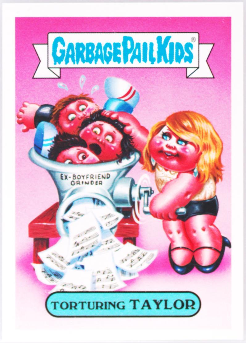 2017 Topps Garbage Pail Kids Battle Of The Bands Pop #12a Torturing Taylor front