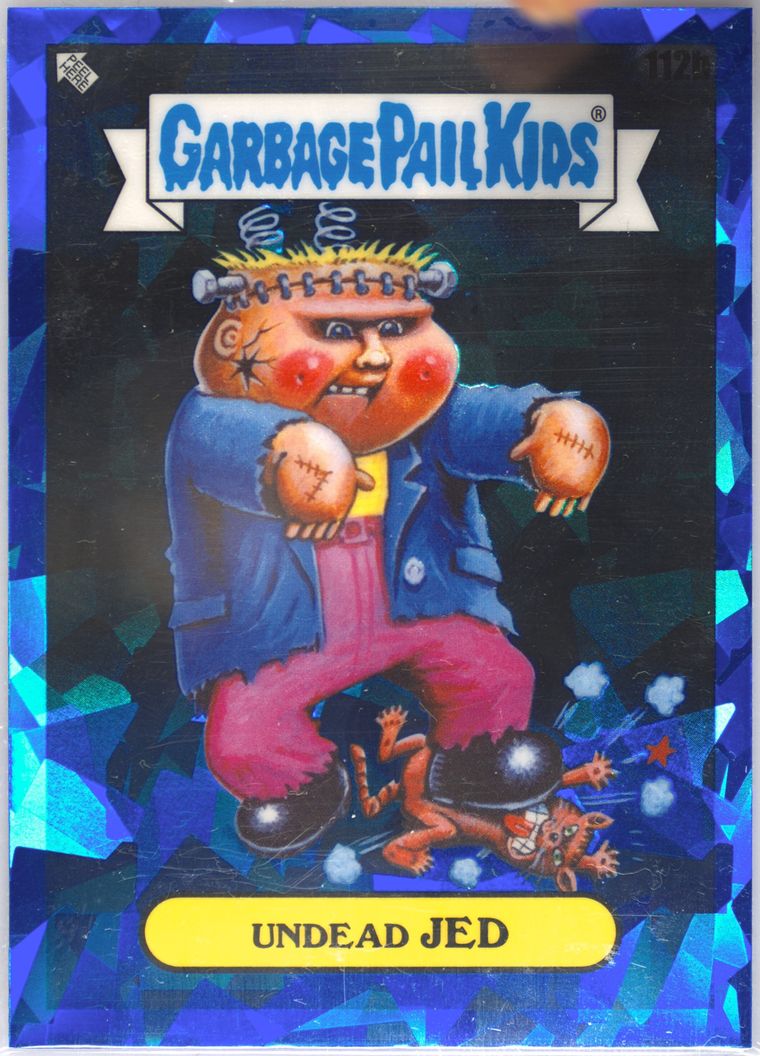 2021 Topps Garbage Pail Kids Sapphire #112B Undead Jed front