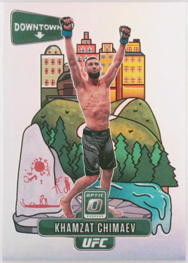 ufc optic psa鑑定済　カムザット・チマエフ　サインカード ufc optic psa鑑定済 カムザット・チマエフ サインカード - メルカリ