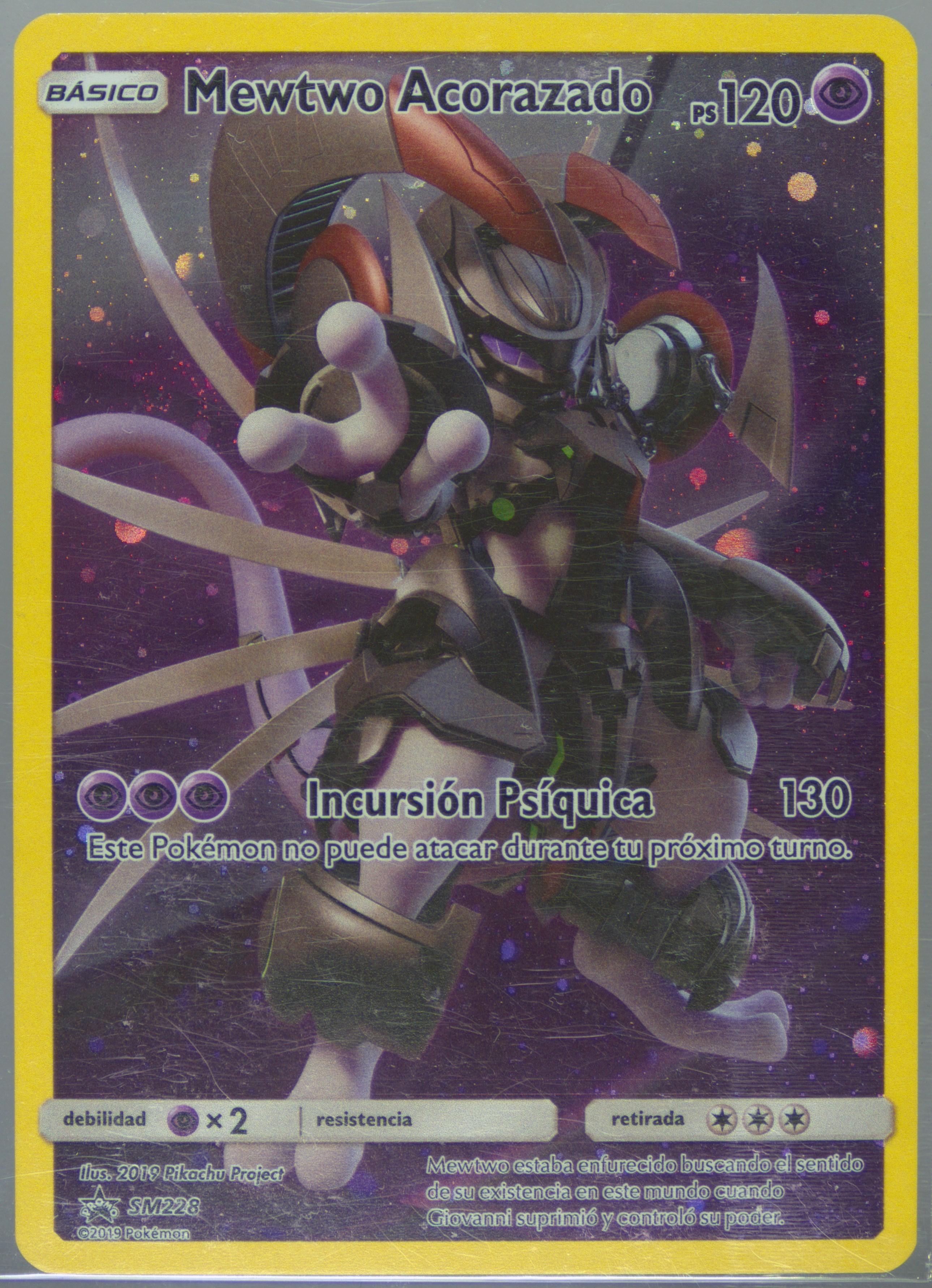 pokemon card armored mewtwo Japanese Armored Mewtwo 365/SM-P PROMO HOLO New SEALED movie main image 1