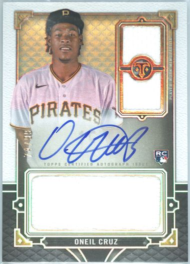 Auction Prices Realized Baseball Cards 2022 TOPPS TRIPLE