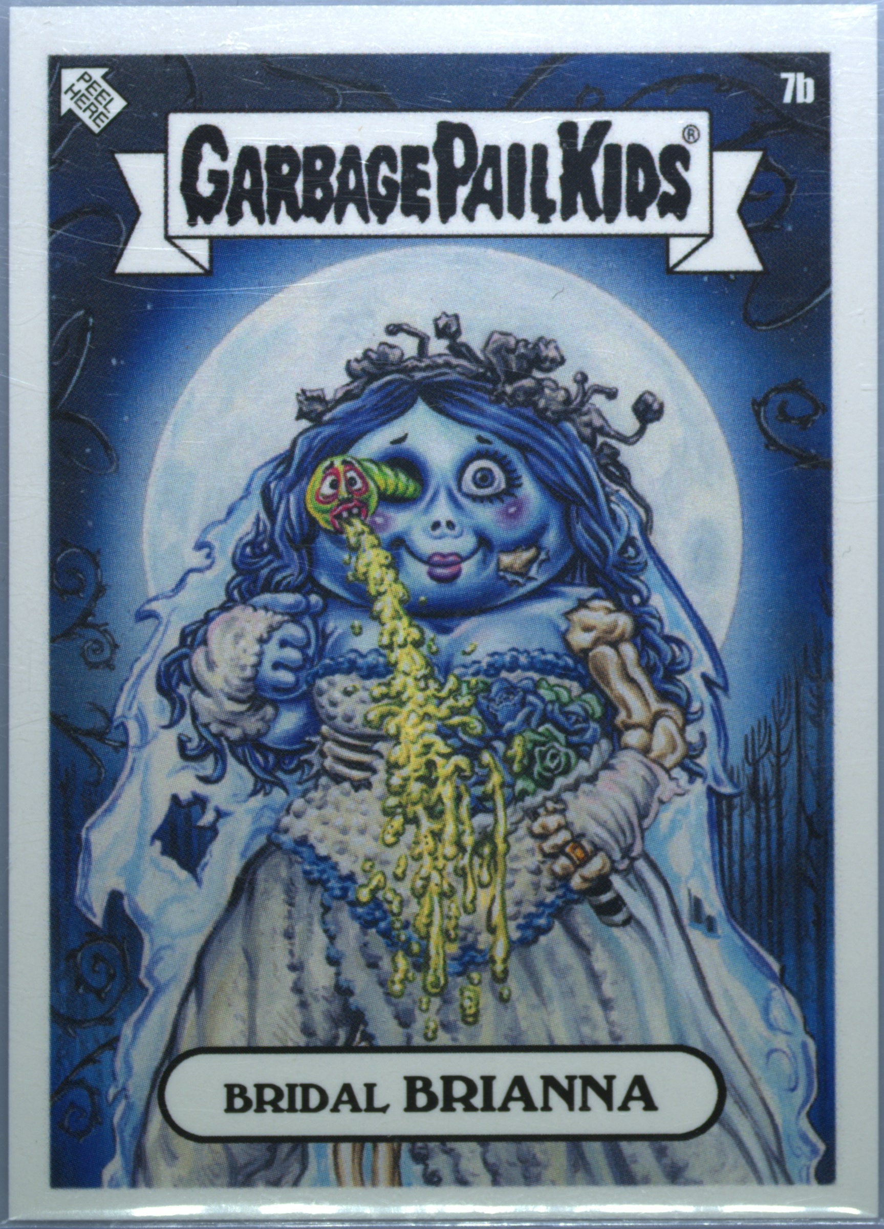 2022 Topps Garbage Pail Kids Oh The Horrible #7b Bridal Brianna front