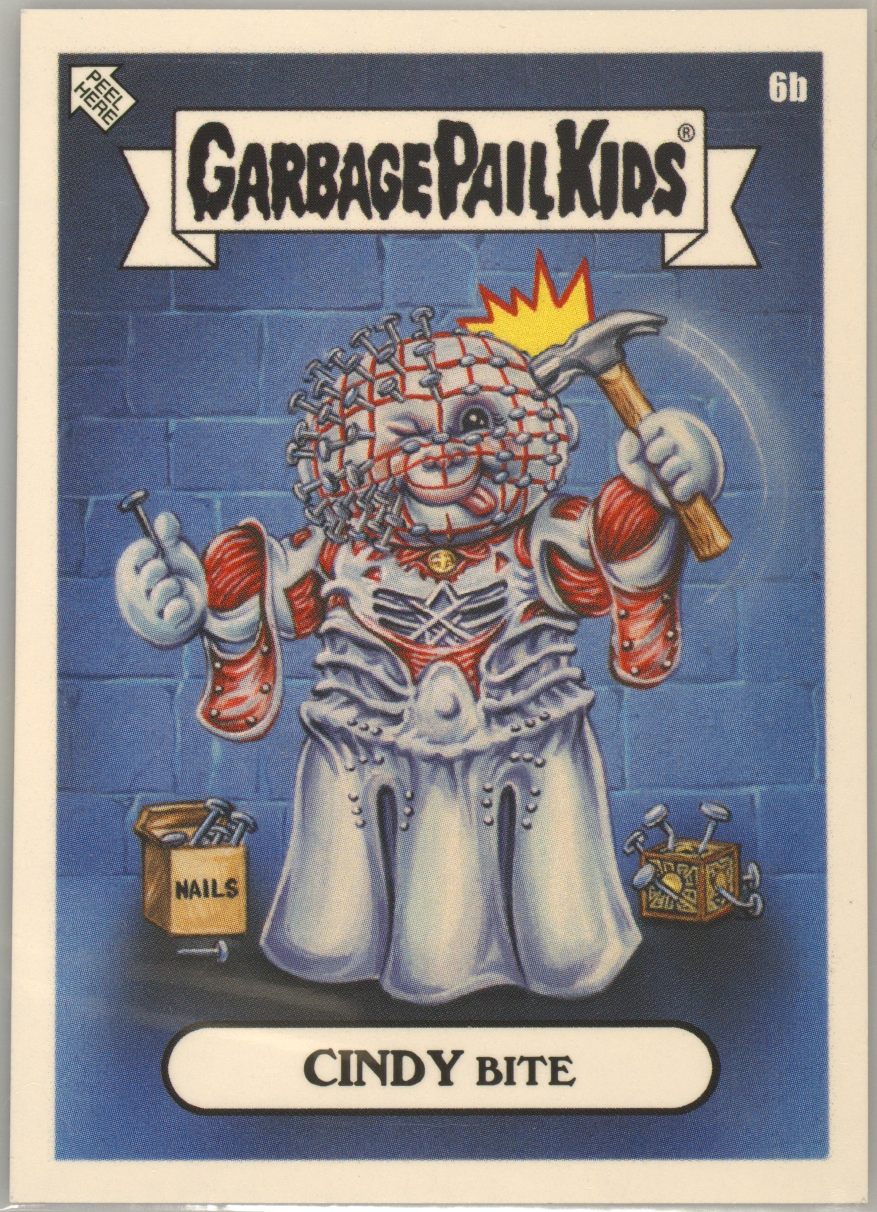 2022 Topps Garbage Pail Kids Oh The Horrible #6b Cindy Bite front