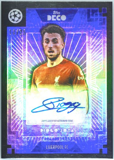 22-23 Topps Stadium DIOGO JOTA 直筆サインカード 22-23 Topps Diogo Jota ディオゴ ジョタ 直筆サインカード