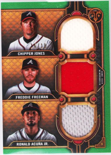 Auction Prices Realized Baseball Cards 2022 TOPPS TRIPLE THREADS
