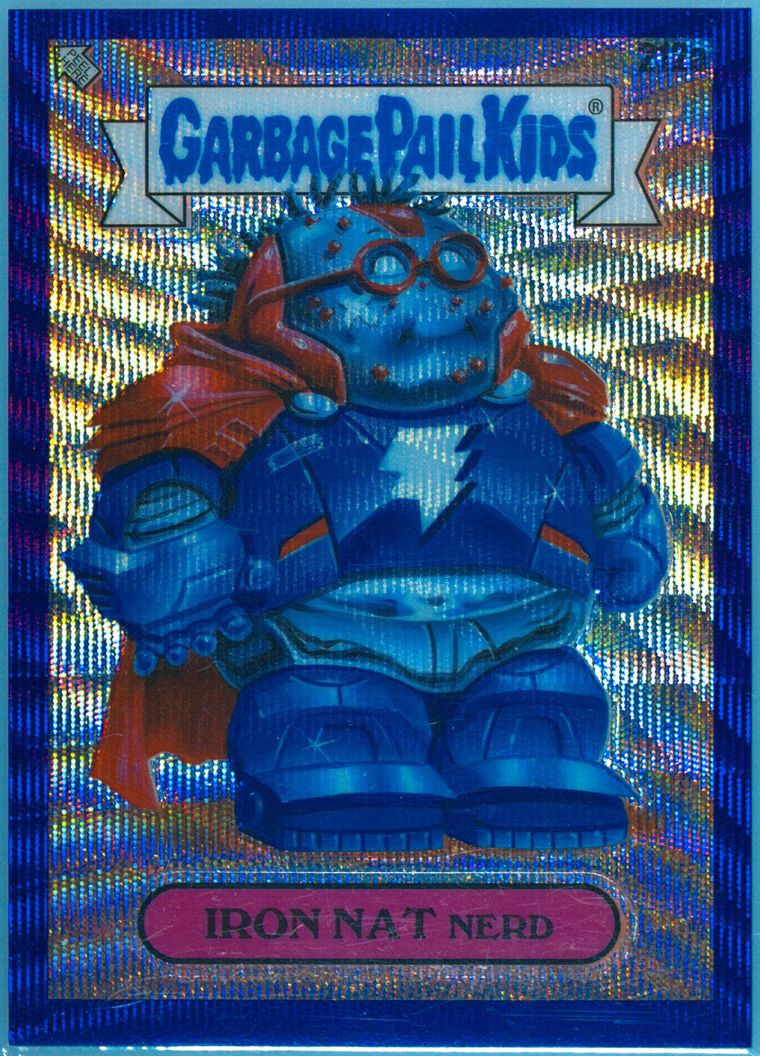 Iron Nat Nerd #212a Purple Wave Refractor