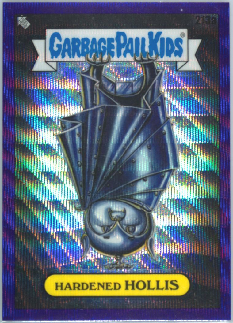 Hardened Hollis #213a Purple Wave Refractor