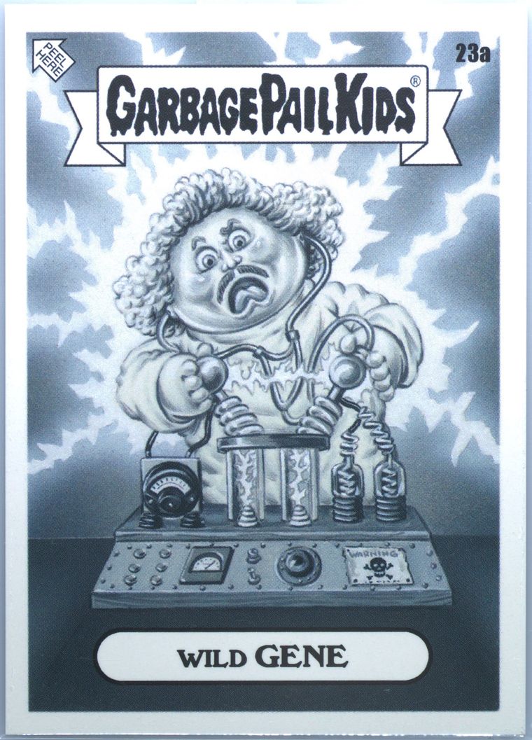 2022 Topps Garbage Pail Kids Oh The Horrible #23a Wild Gene front