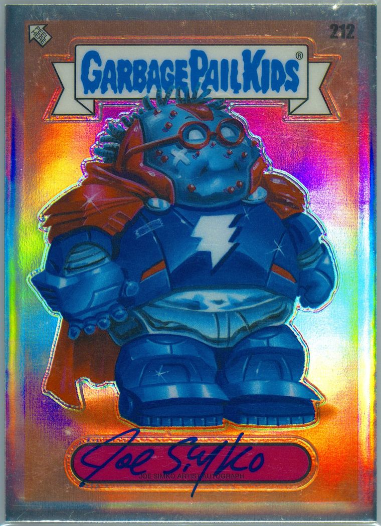 Iron Nat Nerd/Joe Simko Artist Autograph
