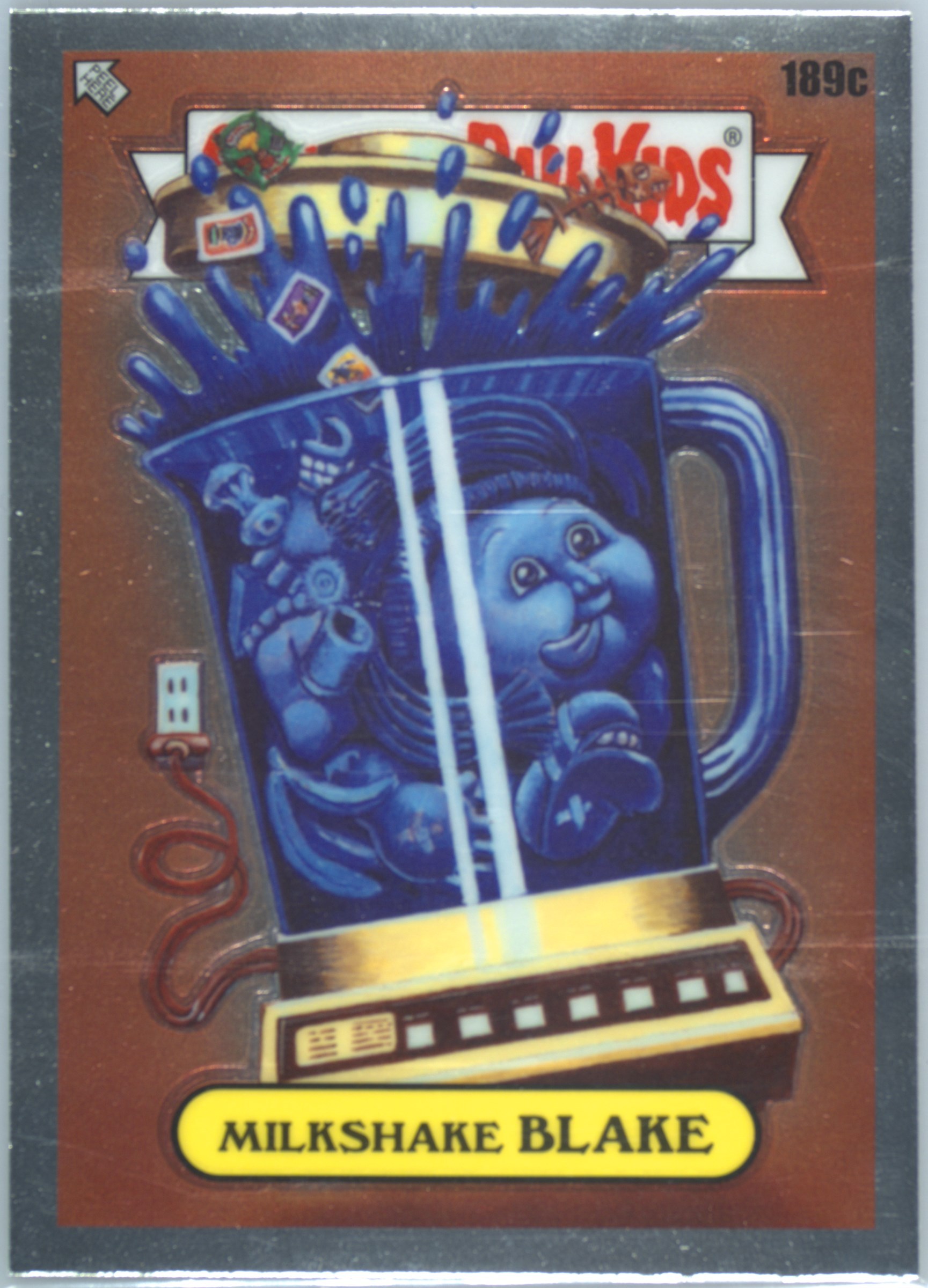 2022 Topps Garbage Pail Kids Chrome #189c Milkshake Blake front