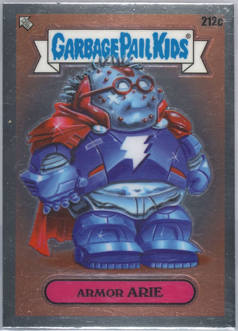Armor Arie #212C PSA 10 Garbage Pail Kids card front