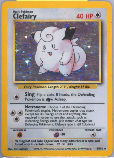 ピッピ 英語版 エラー Clefairy Black Dot Error ピッピ 英語版 エラー Clefairy Black Dot Error - メルカリ