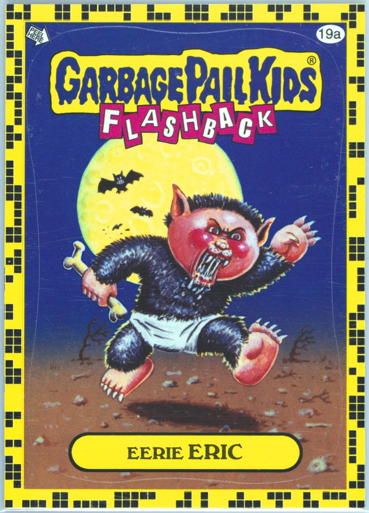2011 Topps 2011 Garbage Pail Kids Flashback Series 2 #19a Eerie Eric front