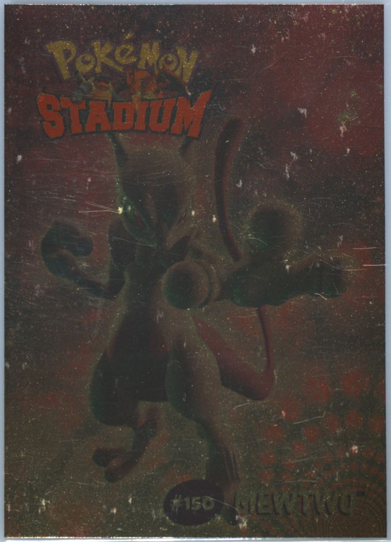 Mewtwo (Danone Pokemon Stadium Tip Shiny)