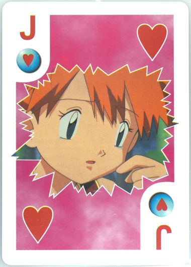 Auction Prices Realized Non-Sport Cards 1999 BICYCLE POKEMON PLAYING CARDS Misty Auction Prices Realized Non-Sport Cards 1999 BICYCLE POKEMON PLAYING CARDS Misty