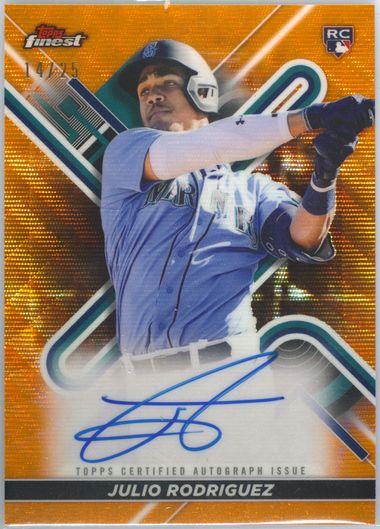 JULIORODRIGUEZ選手直筆サイン 2021 JULIO RODRIGUEZ サイン入りカード /50直筆auto