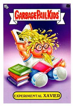 2022 Topps Garbage Pail Kids Book Worms #4b Experimental Xavier front