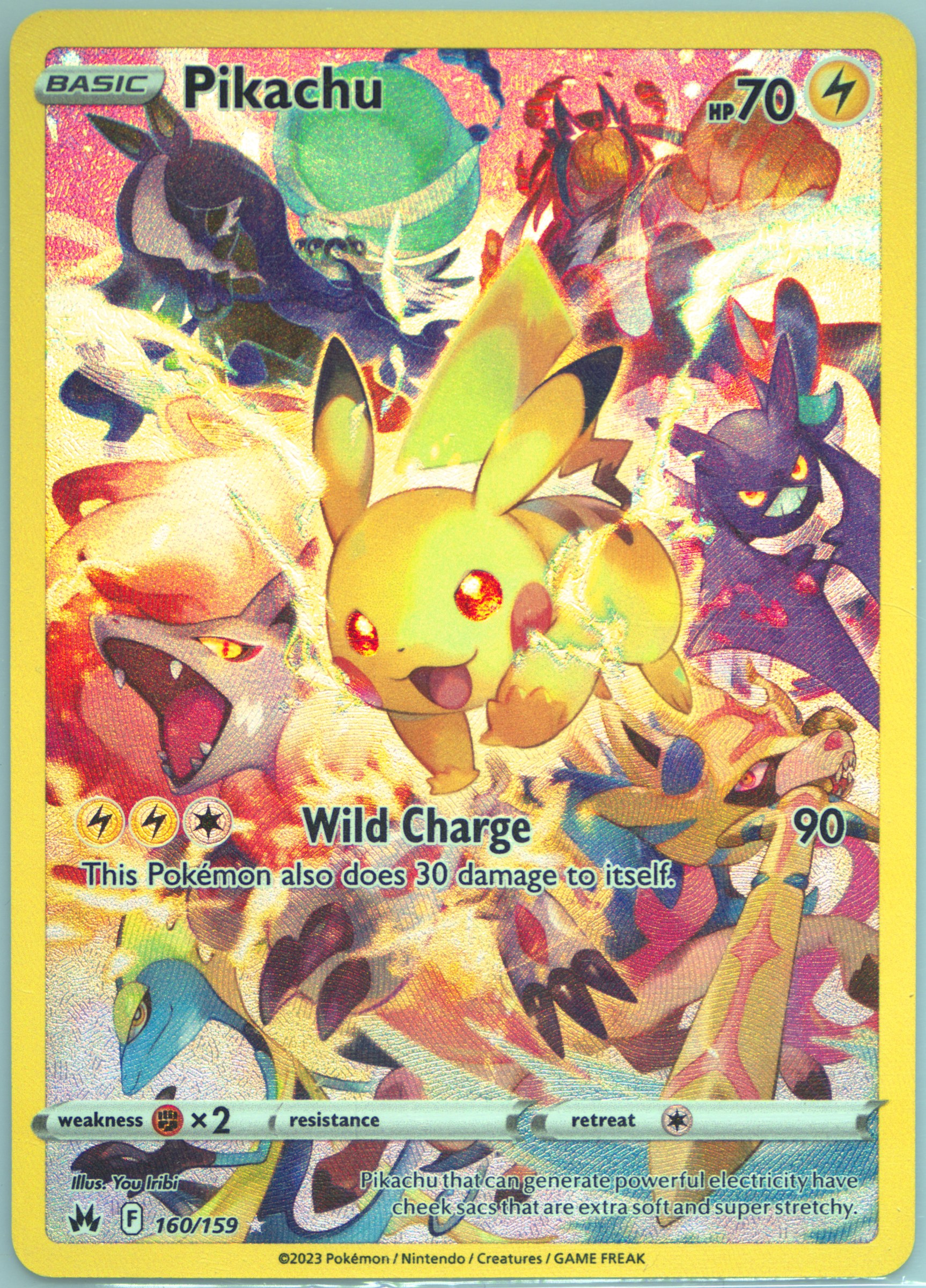 ピカチュウ IR [160/159]【英語版】ソード&シールド「クラウンゼニス」 Pikachu #160 Prices | Pokemon Crown Zenith | Pokemon Cards