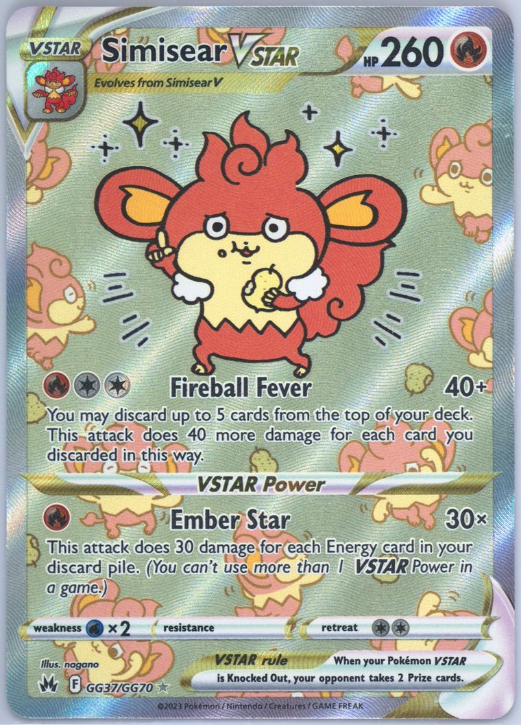 Full Art/Simisear Vstar
