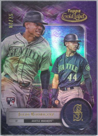 Auction Prices Realized Baseball Cards 2022 TOPPS GOLD LABEL