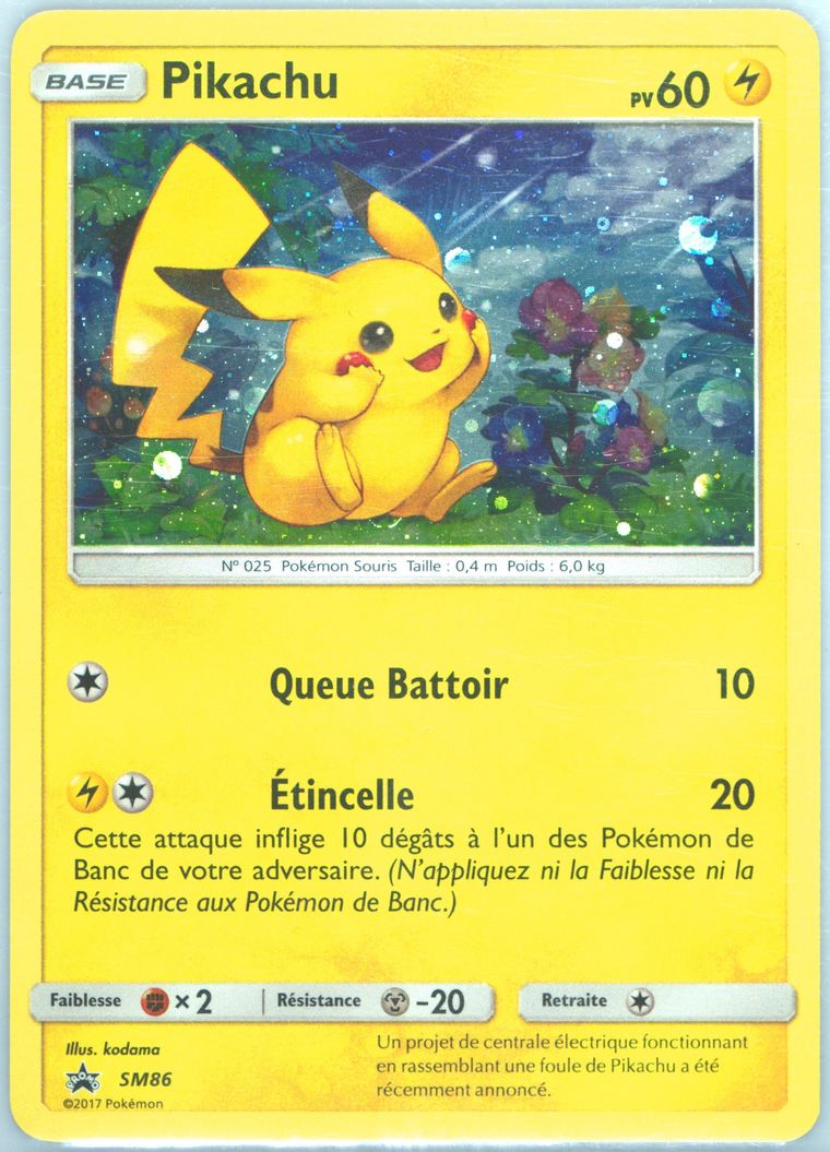 Pikachu-Holo - Sm Promos