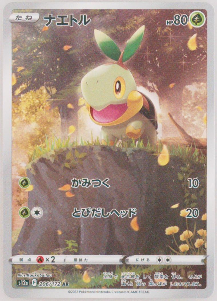 Full Art/Turtwig - Sword Shield Vstar Universe - Pokemon Korean card