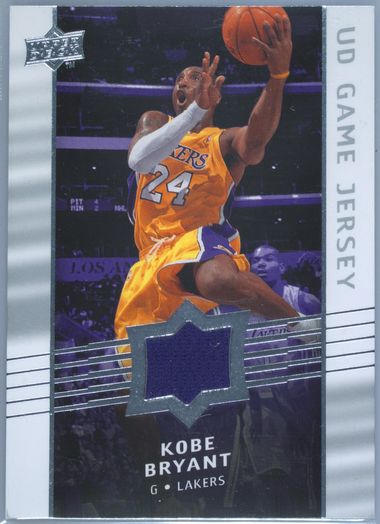 その他 Game Jersey Edition Silver UD kobe Auction Prices Realized Basketball Cards 2008 UPPER DECK