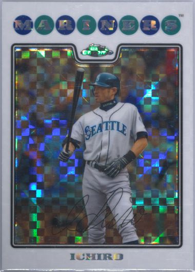 Ichiro　⑤ Auction Prices Realized Baseball Cards 2008 TOPPS CHROME Ichiro