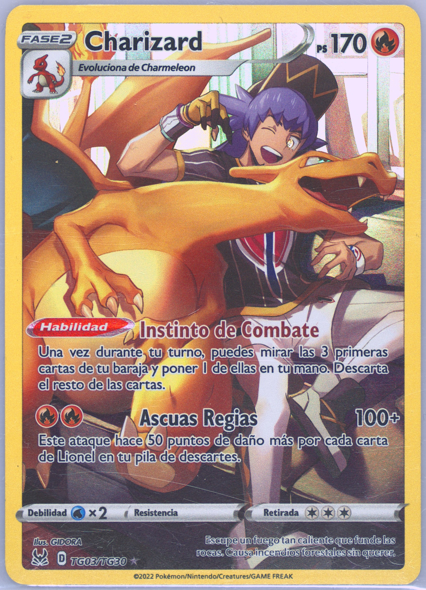charizard with trainer pokemon card Pokemon: Mega Charizard X ex Ultra Premium Collection main image 0