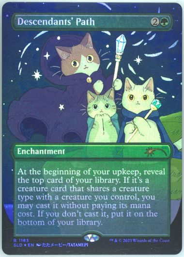 Descendants' Path 2022 Secret Lair Drop #1183 Foil Price
